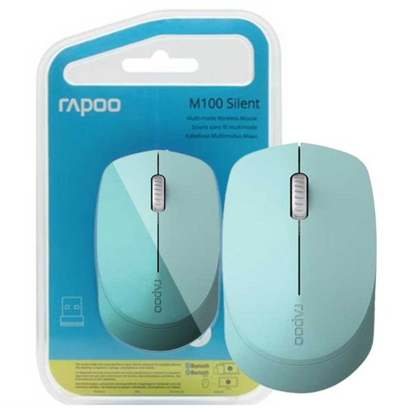 ماوس بی سیم رپو M100 سبز RAPOO