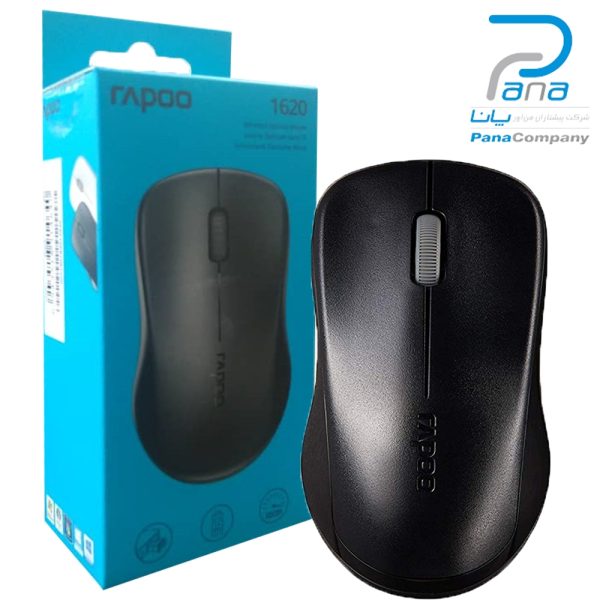 ماوس بی سیم رپو RAPOO 1620 مشکی