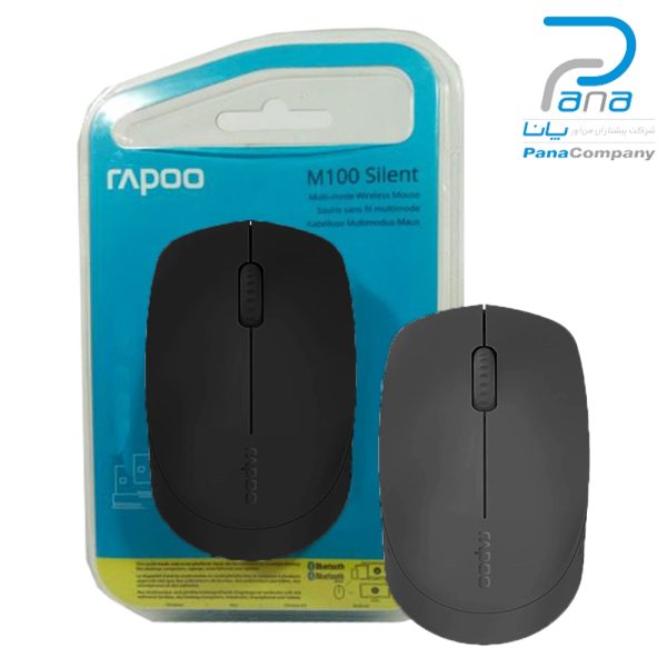 ماوس بی سیم رپو RAPOO M100 مشکی