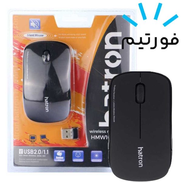 ماوس بیسیم HMW108SLمشکی Hatron