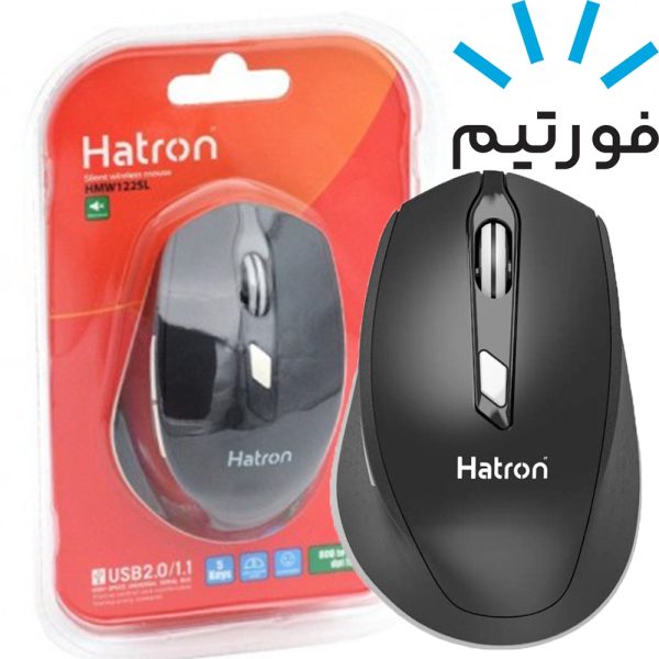 ماوس بیسیم  HMW122SLمشکی Hatron