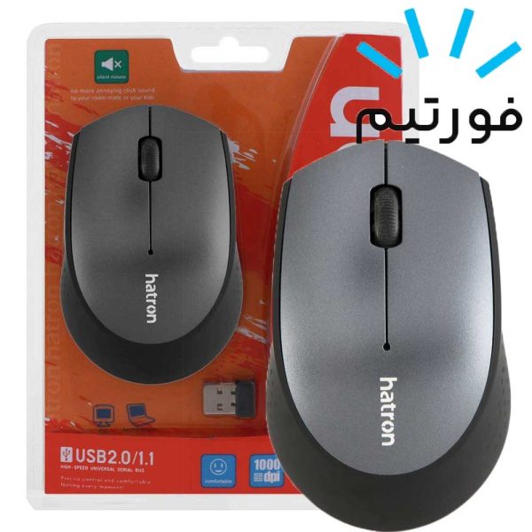 ماوس بیسیم  HMW440SLمشکی Hatron