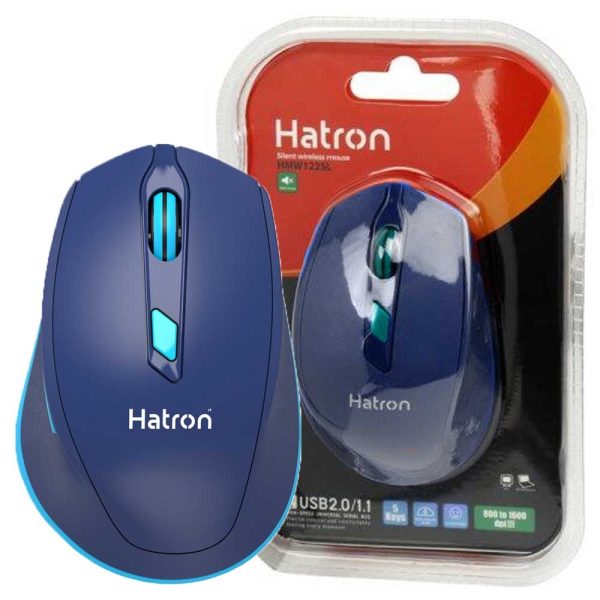 ماوس بیسیم Hatron HMW122SL سرمه ایی