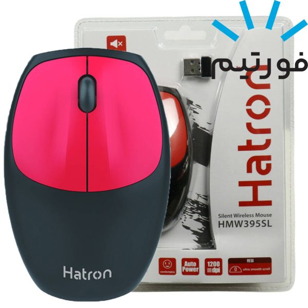 ماوس بیسیم hatron HMW395SL قرمز