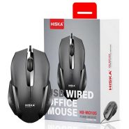 ماوس سیم دار HISKA HX-MO105 مشکی