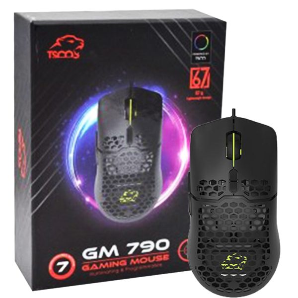 ماوس سیم دار گیمینگ GM790 TSCO
