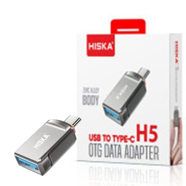 مبدل هیسکا HISKA H5 OTG TYPE-C