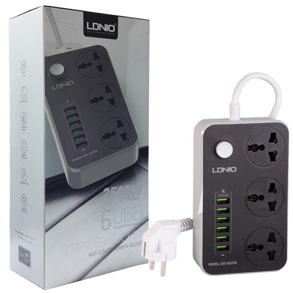 محافظ برق SC3604 EU رویال LDNIO
