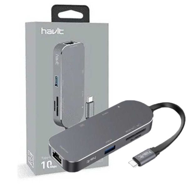 هاب Havit H410 TYPE-C