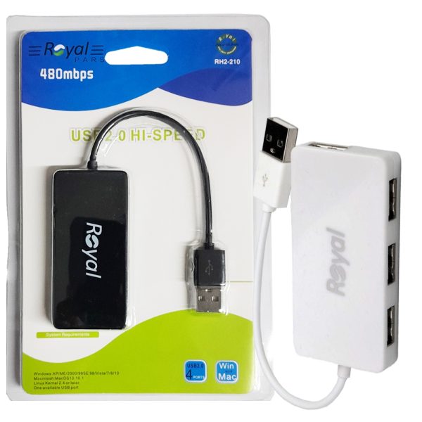 هاب رویال ROYAL RH2-210 4PORT USB2