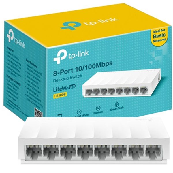 هاب سوئیچ 8 پورت LS1008 پانا TP-LINK