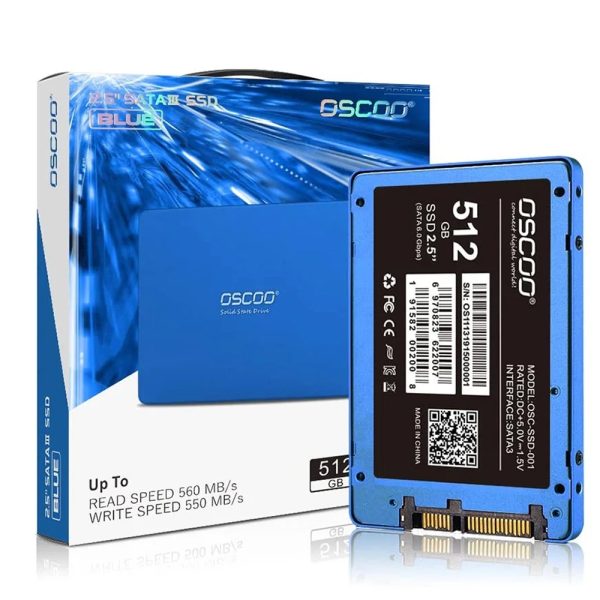 هارد BLUE 512GB SSD سورین OSCOO