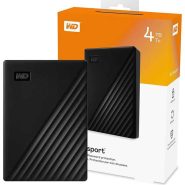 هارد اکسترنال مشکی 4TB سازگار WD MyPass