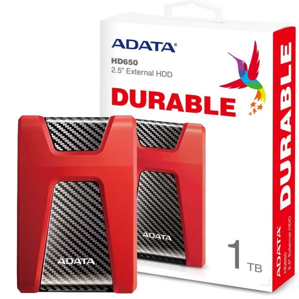 هاردEXTقرمز1Tآونگ ADATA.HD650