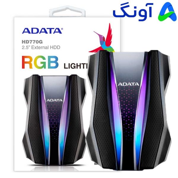 هاردEXTمشکی 2Tآونگ A-DATA.HD770