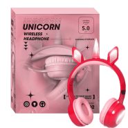 هدست بلوتوث رم KE-02 قرمز UNICORN
