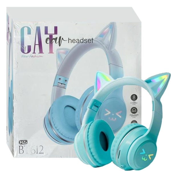 هدست بلوتوث رم خور CatEar آبی H2-BT612