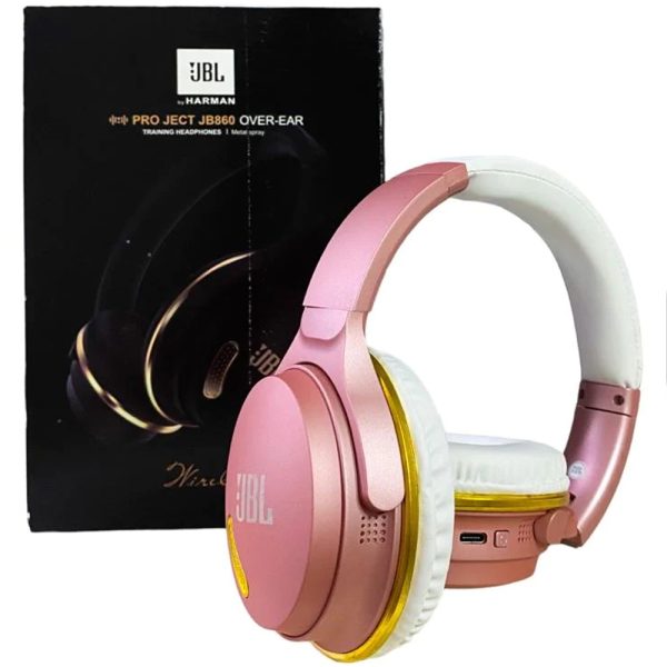 هدست بلوتوث رم خور JB-860 صورتی JBL