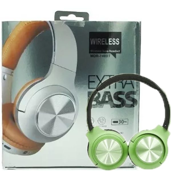 هدست بلوتوث رم خور MDR-740BT سبز SONY