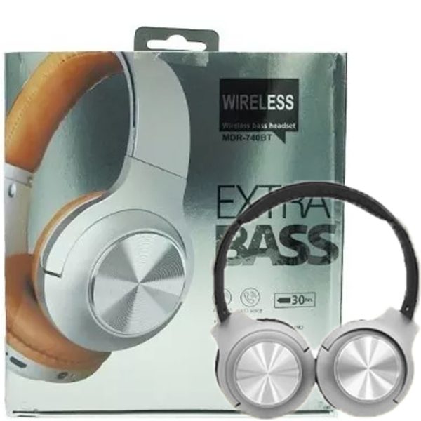 هدست بلوتوث رم خور MDR-740BT نقره ای SONY