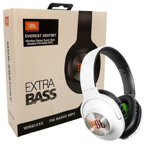 هدست بلوتوث رم خور MDR-XB970BT سفید JBL