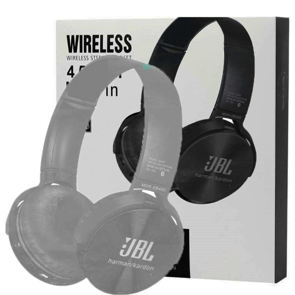 هدست بلوتوثی رم خور 450BT طوسی JBL