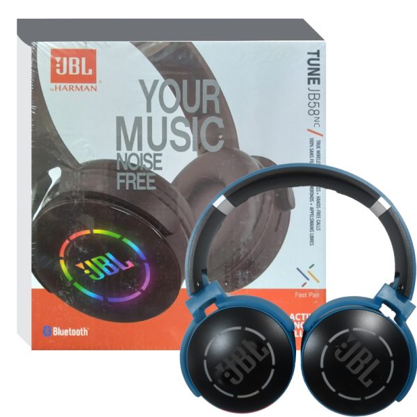 هدست بلوتوثی رم خور JB58nc  آبی JBL