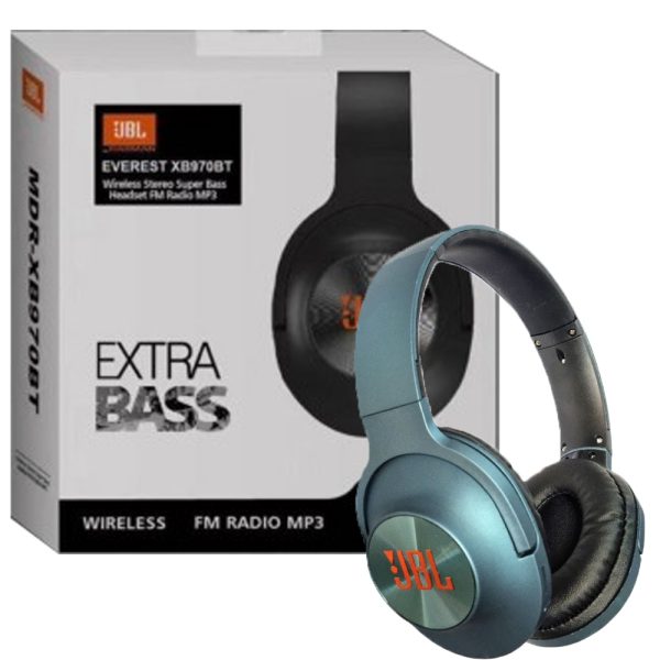 هدست بلوتوثی رم خور MDR-XB970BT سرمه ای JBL