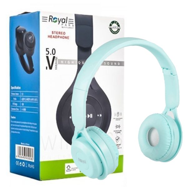 هدست بلوتوثی رم خور RH-820 آبی ROYAL