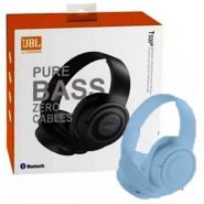 هدست بلوتوثی رم خور T500BT آبی JBL