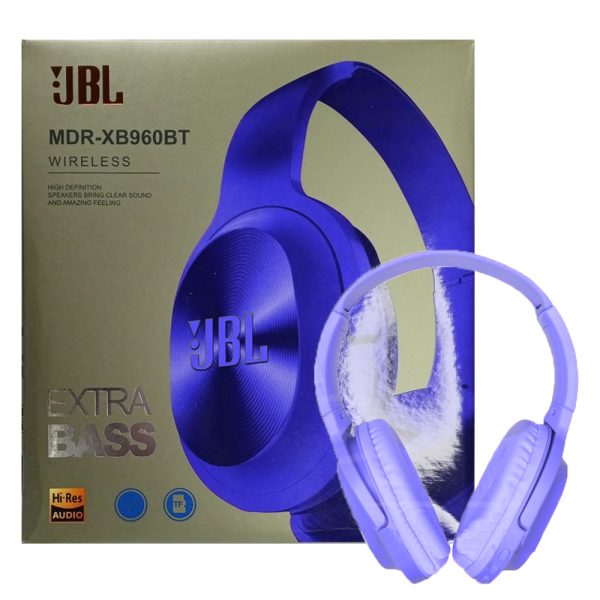 هدست بلوتوثی رم خور XB960BT آبی JBL
