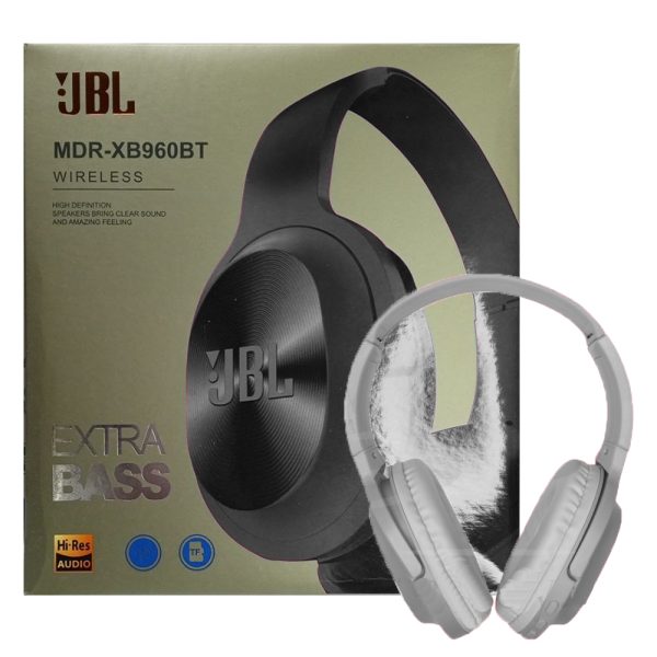 هدست بلوتوثی رم خور XB960BT طوسی JBL