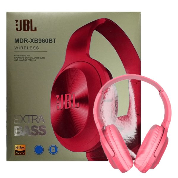 هدست بلوتوثی رم خور XB960BT قرمز JBL