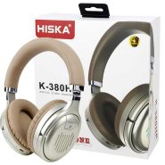 هدست بلوتوثی رم خور هیسکا HISKA K380HP طلایی