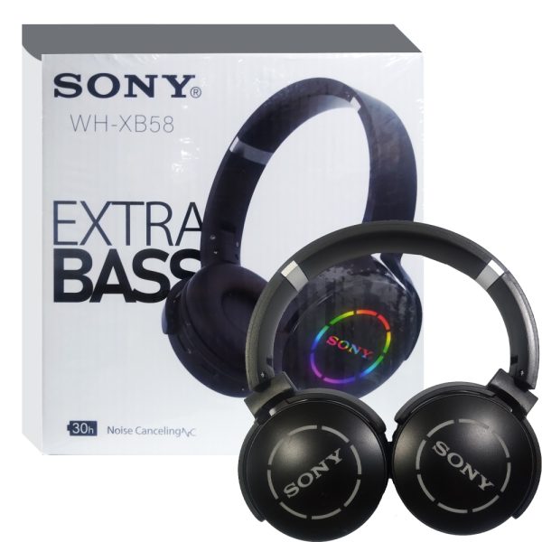 هدست سونی بلوتوثی رم خور WH-XB58 مشکی SONY