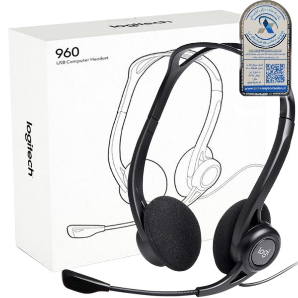 هدست سیم دار LOGITECH-H960-USB