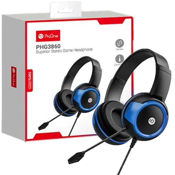 هدست گیمینگ  PHG3860 آبی PROONE