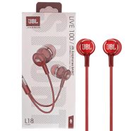 هندزفری سیم دار L18 قرمز JBL