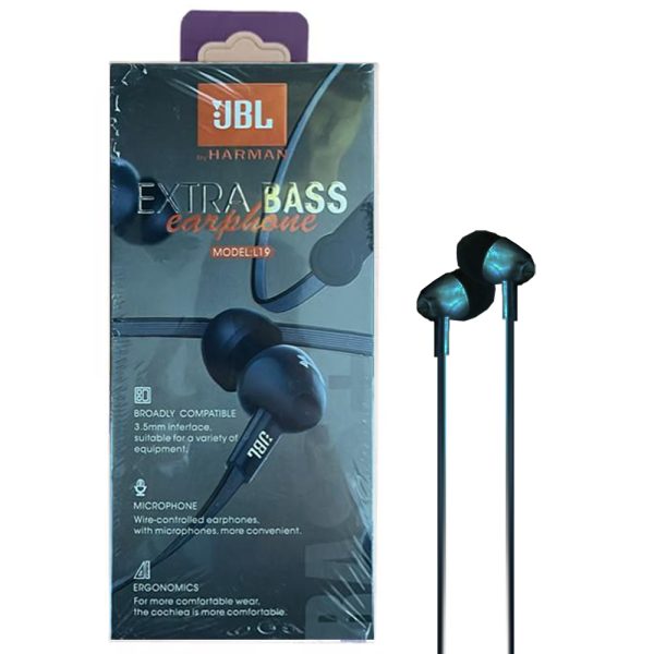 هندزفری سیم دار L19 مشکی JBL