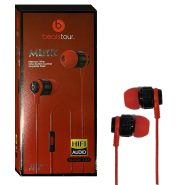 هندزفری سیم دار L28 قرمز BEATS