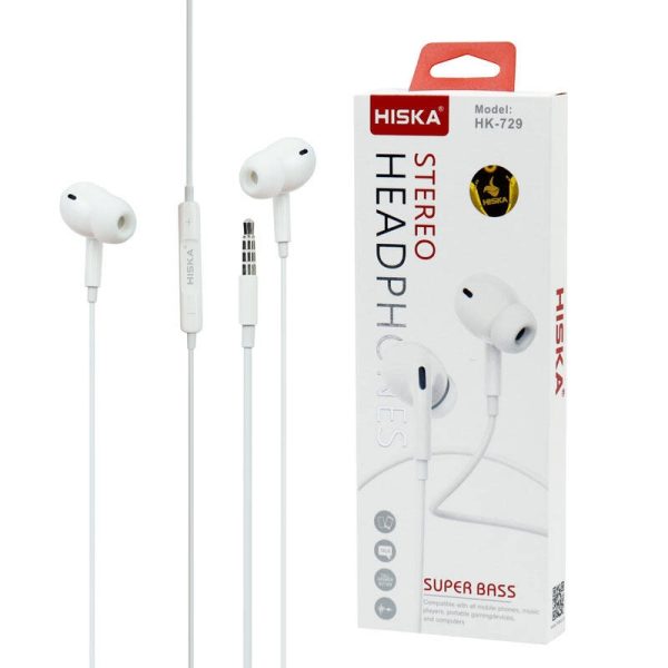 هندزفری سیم دار هیسکا HISKA HK-729