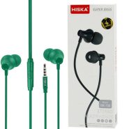 هندزفری سیم دار هیسکا HISKA HK-732 سبز