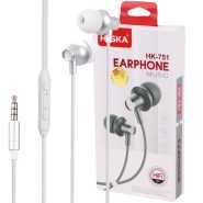 هندزفری سیم دار هیسکا HISKA HK-751 سفید