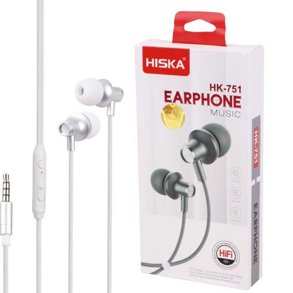 هندزفری سیم دار هیسکا HISKA HK-751