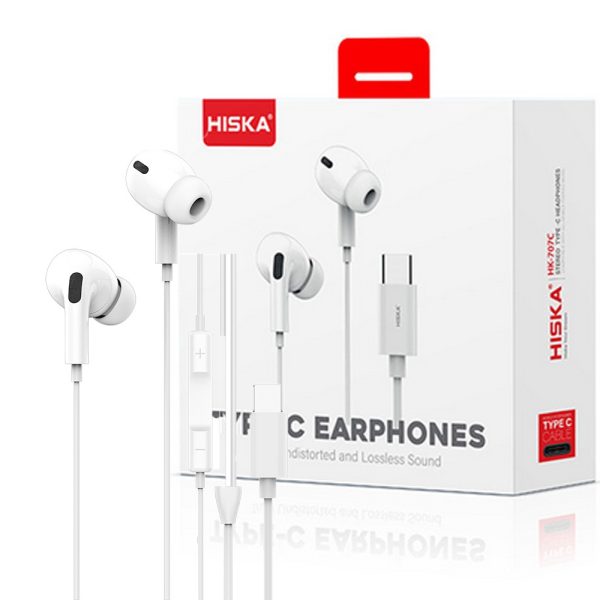 هندزفری هیسکا HISKA HK-707C TYPE-C