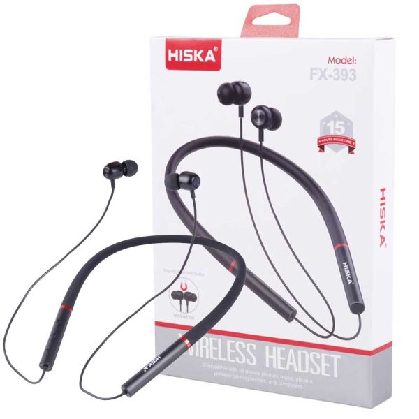 هندزفری گردنی بلوتوثی هیسکا HISKA FX393