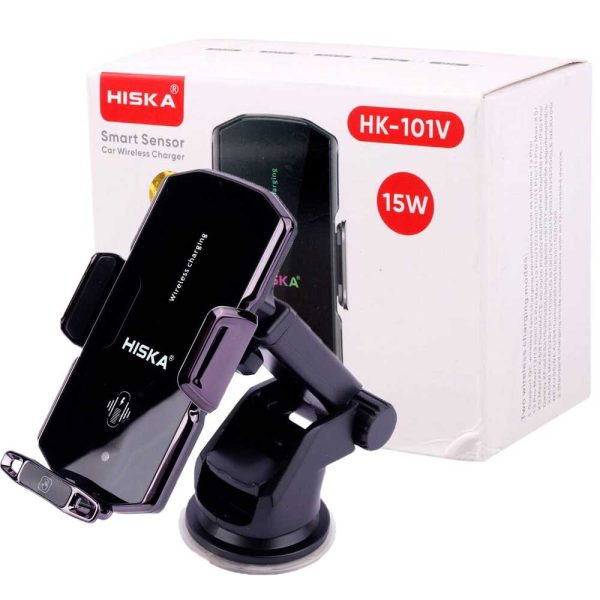 هولدر و شارژر بی سیم هیسکا HISKA HK101 15W