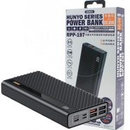 پاوربانک 30000mAh مشکی REMAX RPP-197PD