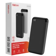 پاوربانک HPB2065PQ 20000mAh مشکی Hatron