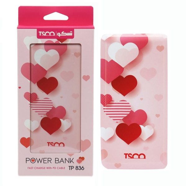 پاوربانک TSCO TP836 PD 10000mah